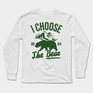 I-choose-the-bear Long Sleeve T-Shirt